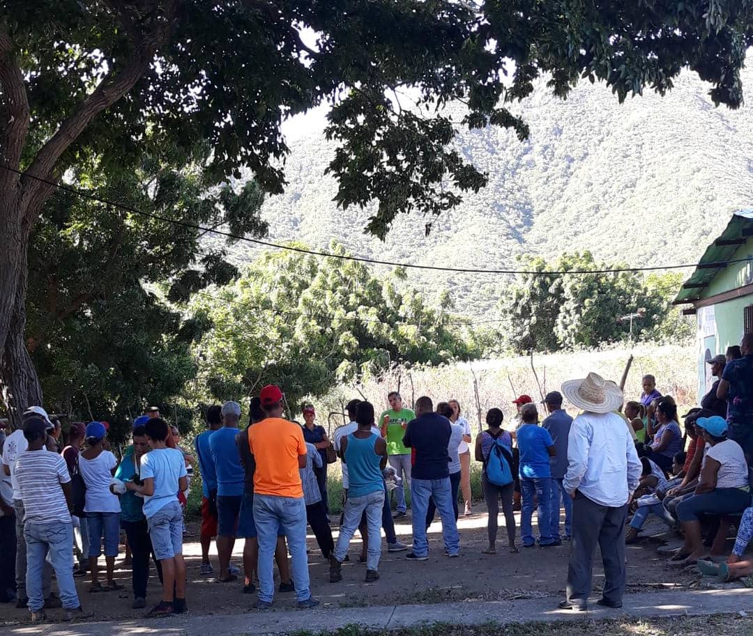 INTi_Venezuela's tweet photo. ¡EL INTi SIGUE TRABAJANDO DURO! Despliegue del MPPAPT en el Asentamiento Campesino El Salado de Pedro González, Municipio Gómez. Estado Nueva Esparta.
@NicolasMaduro @wcastroPSUV @LuiSoteldoPapel #ÚneteASembrarLaPatria https://t.co/3WMh42K2ZH