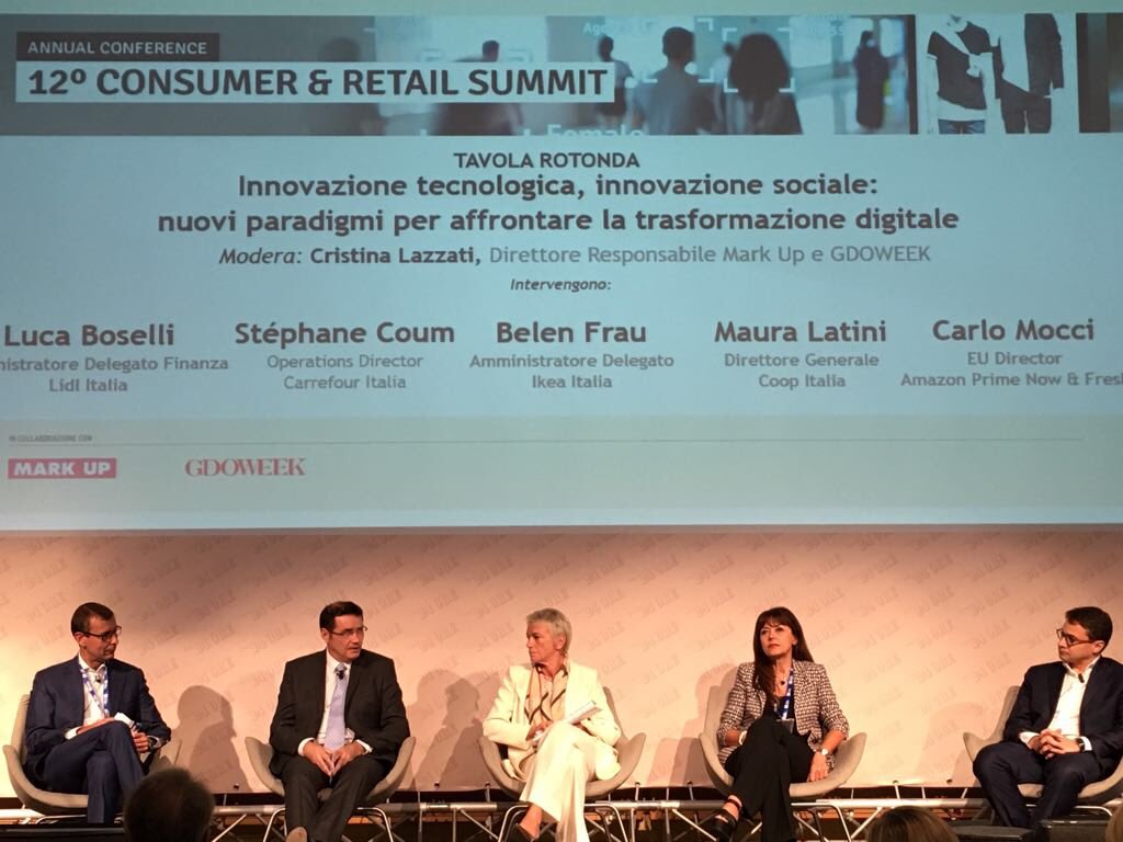 Per #CarrefourItalia i consumatori chiederanno un punto vendita sempre più "phigital". Con #ActForFood siamo già pronti. #Retail2018 <a href="/gdoweek/">Gdoweek</a> <a href="/markup/">𝑴</a> <a href="/Clazzati/">Cristina Lazzati</a>