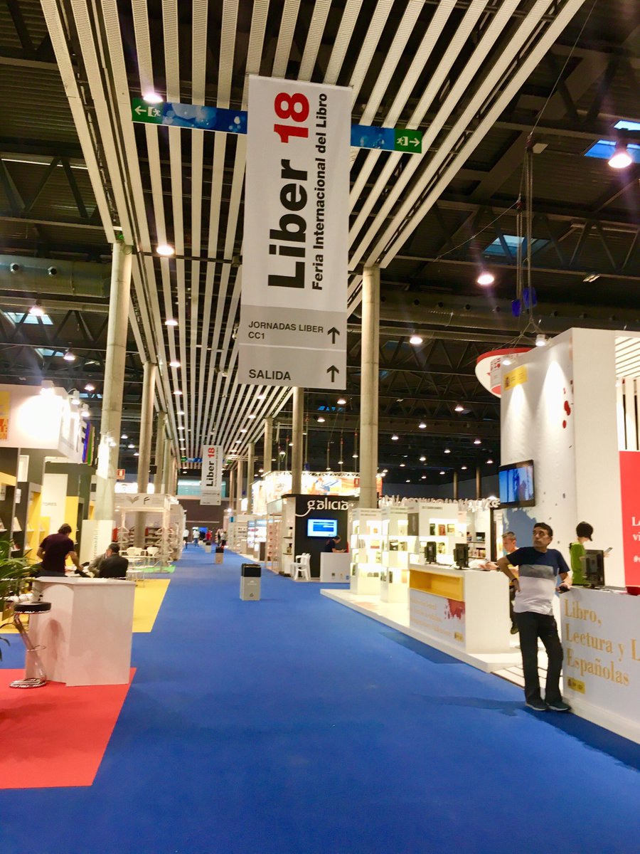 3ANTS_DS's tweet photo. ¡Segundo día en @FeriaLiber ! Visita nuestro stand 440 en la Zona Digital para informarte de cómo podemos ayudarte a combatir la piratería de tus publicaciones en Internet.
#LIBER18 #antipiracy #publishingprotection https://t.co/cezkiW0tvn