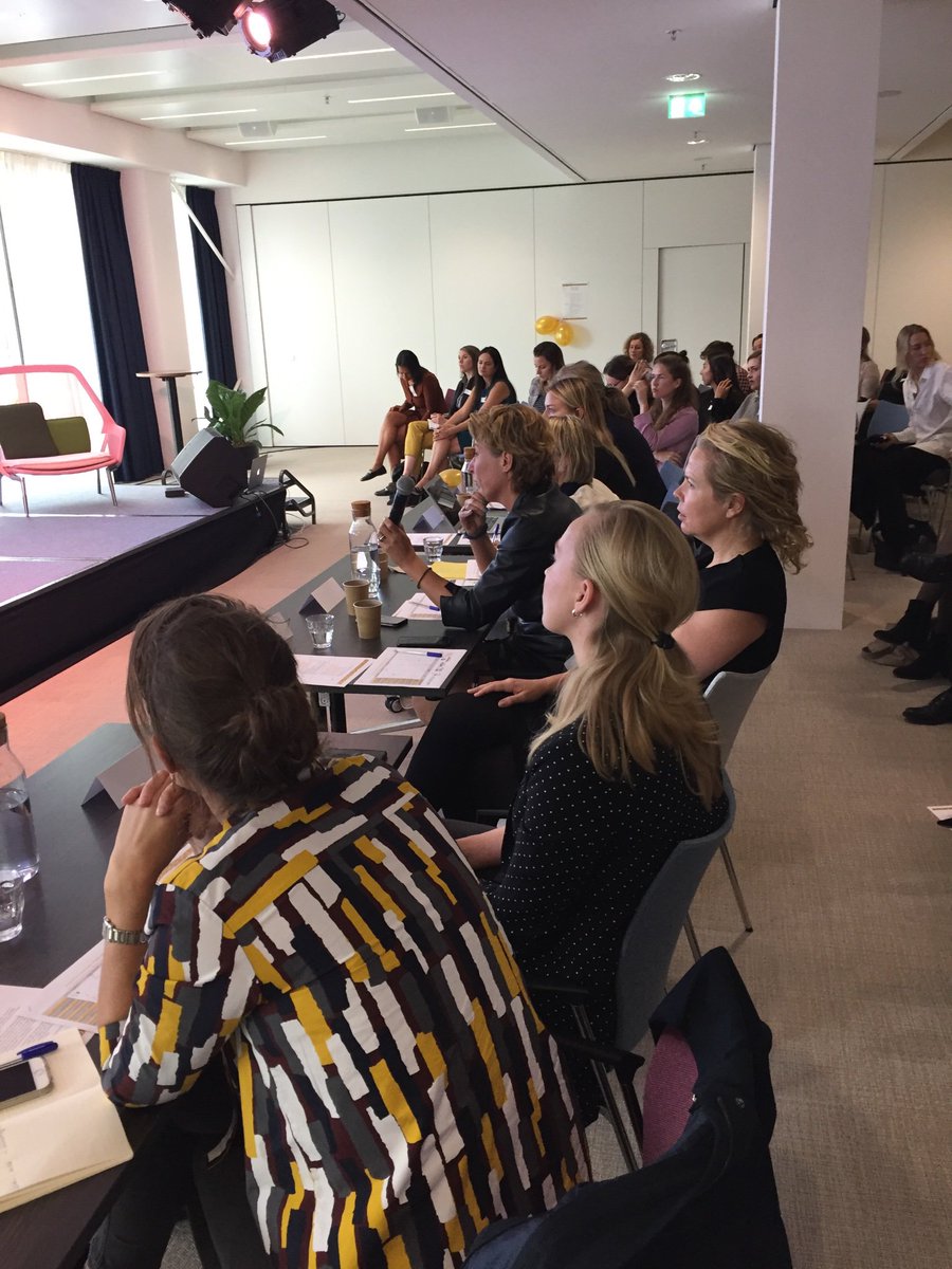 thenextwomen's tweet photo. Though jury questions! “What is your potential market?” 

@CafedecoNl 

#thenextwomenpitch #femalefounders #womeninvestinwomen https://t.co/TgNqccIHoK