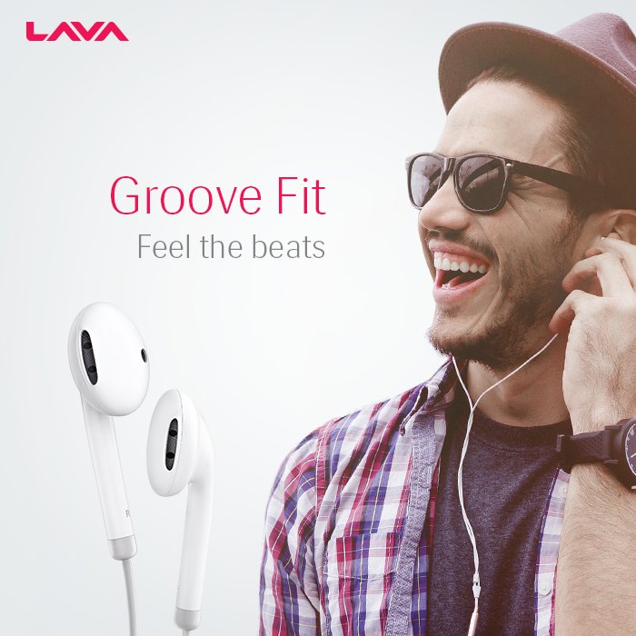 LavaMobile's tweet photo. Experience superior comfort and best-in-class audio performance with #Lava #GrooveFit earphones that are designed to bring you music at its best.

Know more: https://t.co/YsMgw8oMx5 https://t.co/lQcbQpn9w3