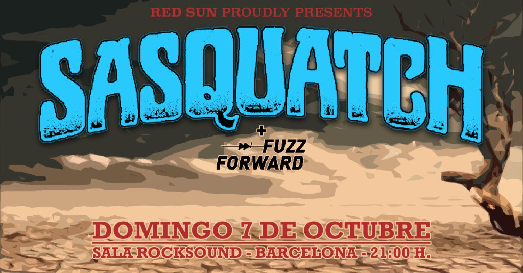Science_ofnoise's tweet photo. La previa de Science of Noise: #SASQUATCH y #Fuzzforward asaltarán la #salaRocksound de la mano de @redsunBarcelona ! @rocksoundbcn #stoner https://t.co/kglhjJHTmd https://t.co/g7wb3F1tYk