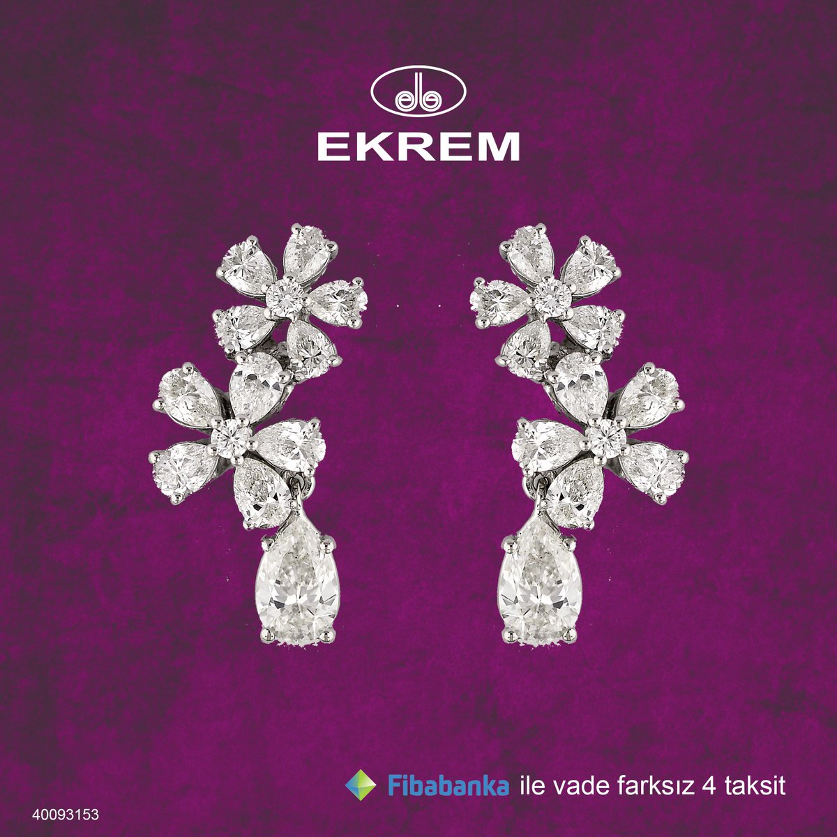 Ekrem Pırlanta'da taksitler devam ediyor. Tüm alışverişlerinizde Fibabank avantajı ile herkese taksit fırsatını kaçırmayın.