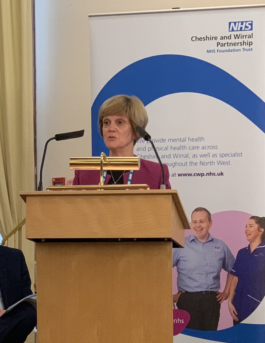 DaleMaskell's tweet photo. And now Chief Executive Sheena Cumiskey looking to the future for @cwpnhs #CWP2018 https://t.co/S0HtPxlPMk