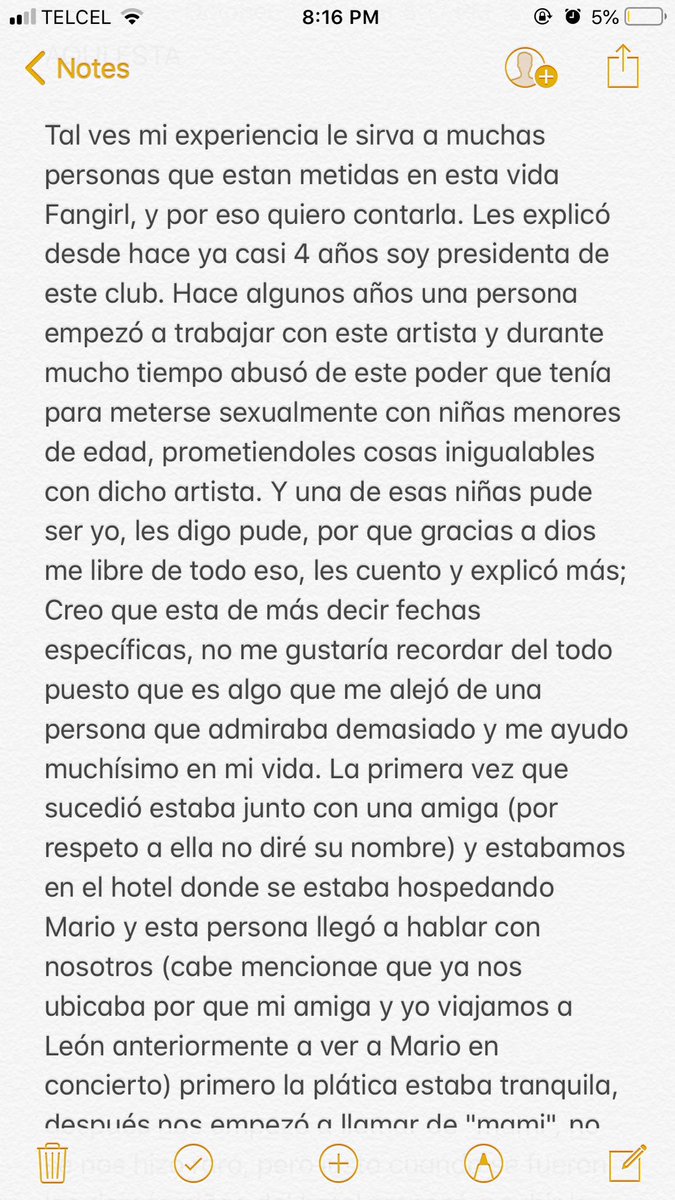 2003Alondrikis's tweet photo. @mariobautista_  Historia de una fan https://t.co/cSoZ0eFYUk