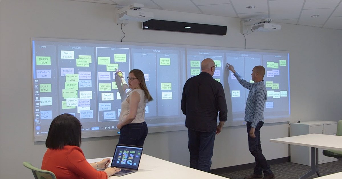 Is your Kanban board getting too crowded and you’re running out of space? Discover the Nureva™ Wall and Span™ Workspace at booth 14/15 to learn about our solution. #LCICongress18 #NurevaWall #SpanWorkspace