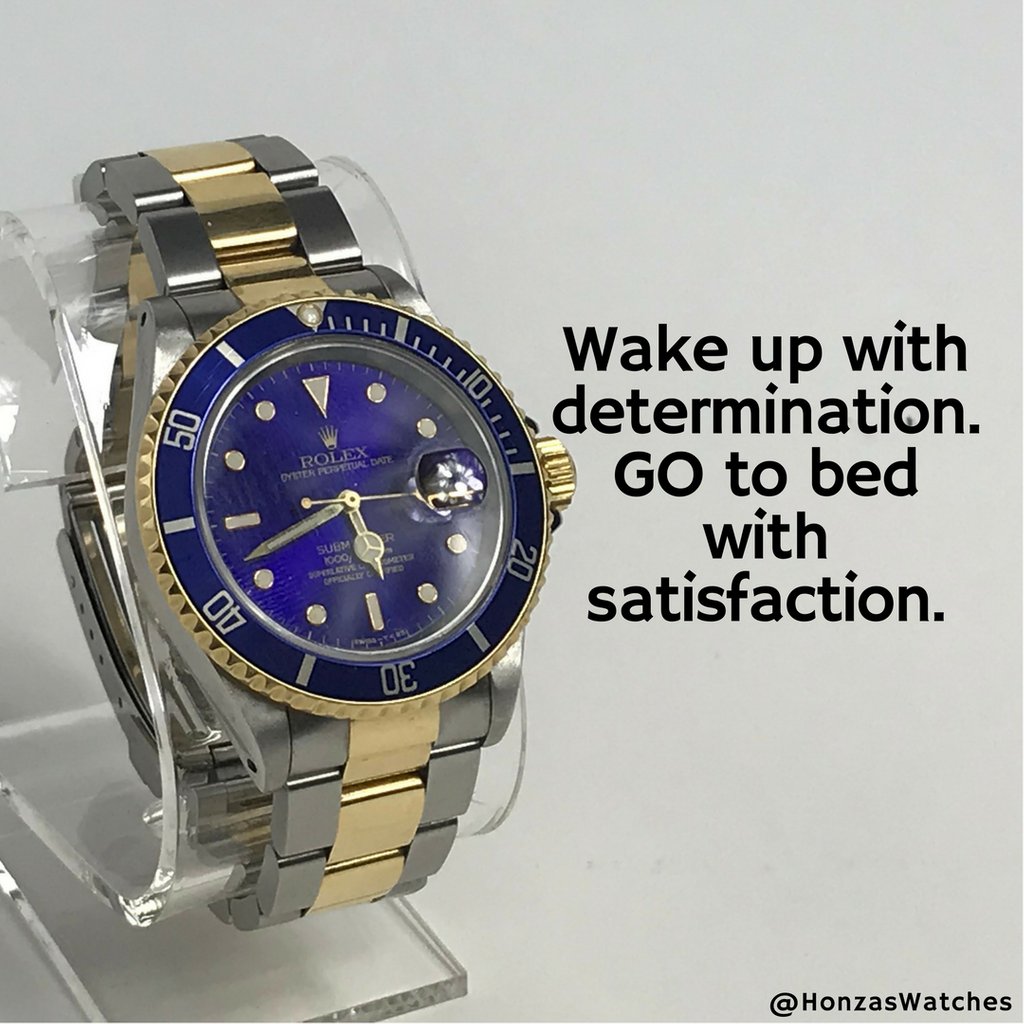 the watch quote rolex