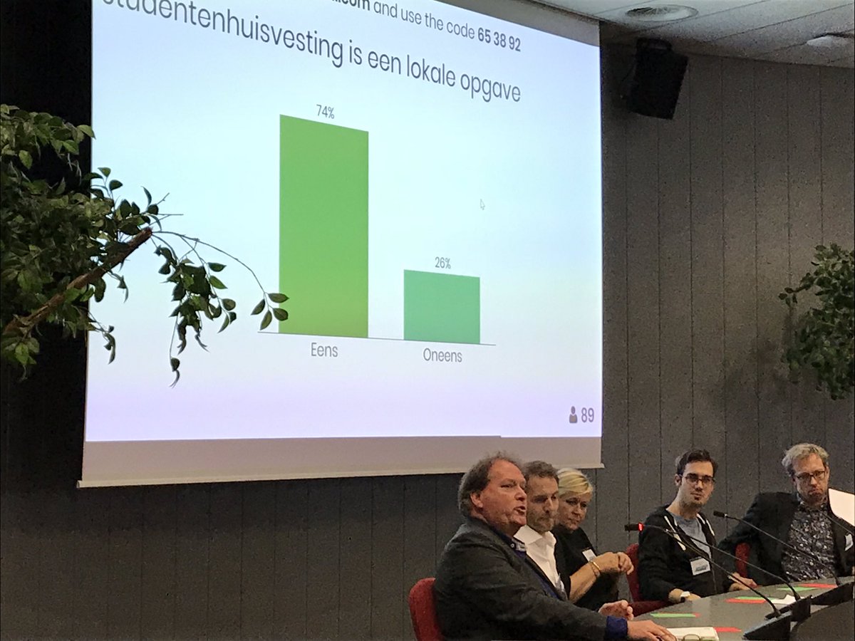 EefkedeHaan's tweet photo. Studentenhuisvesting is lokale opgave, meent John Kroes (UL) namens het Netwerk Kennissteden Nederland #Kences  #Leiden https://t.co/gP7ZH3kkvn