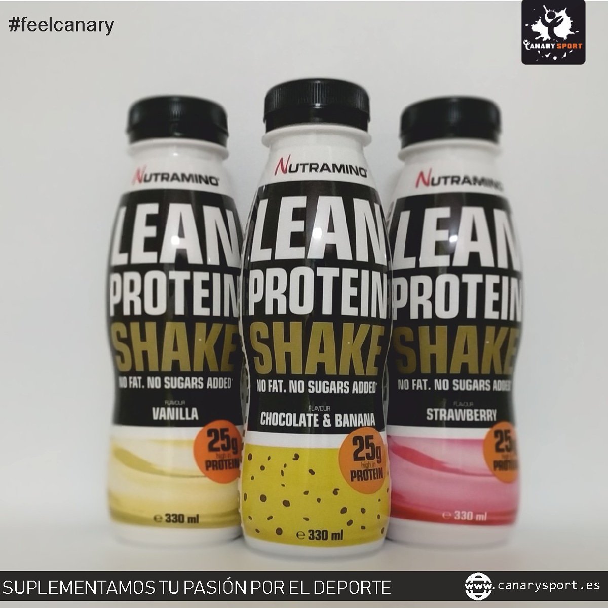 Ha llegado la media mañana y necesitas tu aporte de proteínas?🙄 La calidad de <a href="/nutramino/">Nutramino</a> pone solución💯. LEAN PROTEIN SHAKE 🥛, rápido y sencillo, tienes un momento🤔? Shake y listo👌No te lo pierdas, sólo en Canary sport🔝
#Feelcanary
#canarysport

👉canarysport.es🛒