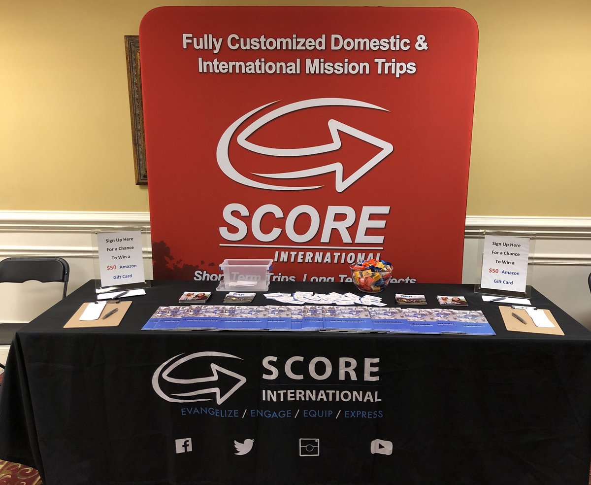 themissionsguru's tweet photo. Excited to be representing @SCOREINTL1 and @SCOREDomestic at the TN Assoc of Christian Schools conference for a couple of days. https://t.co/xEIEqftUyf
