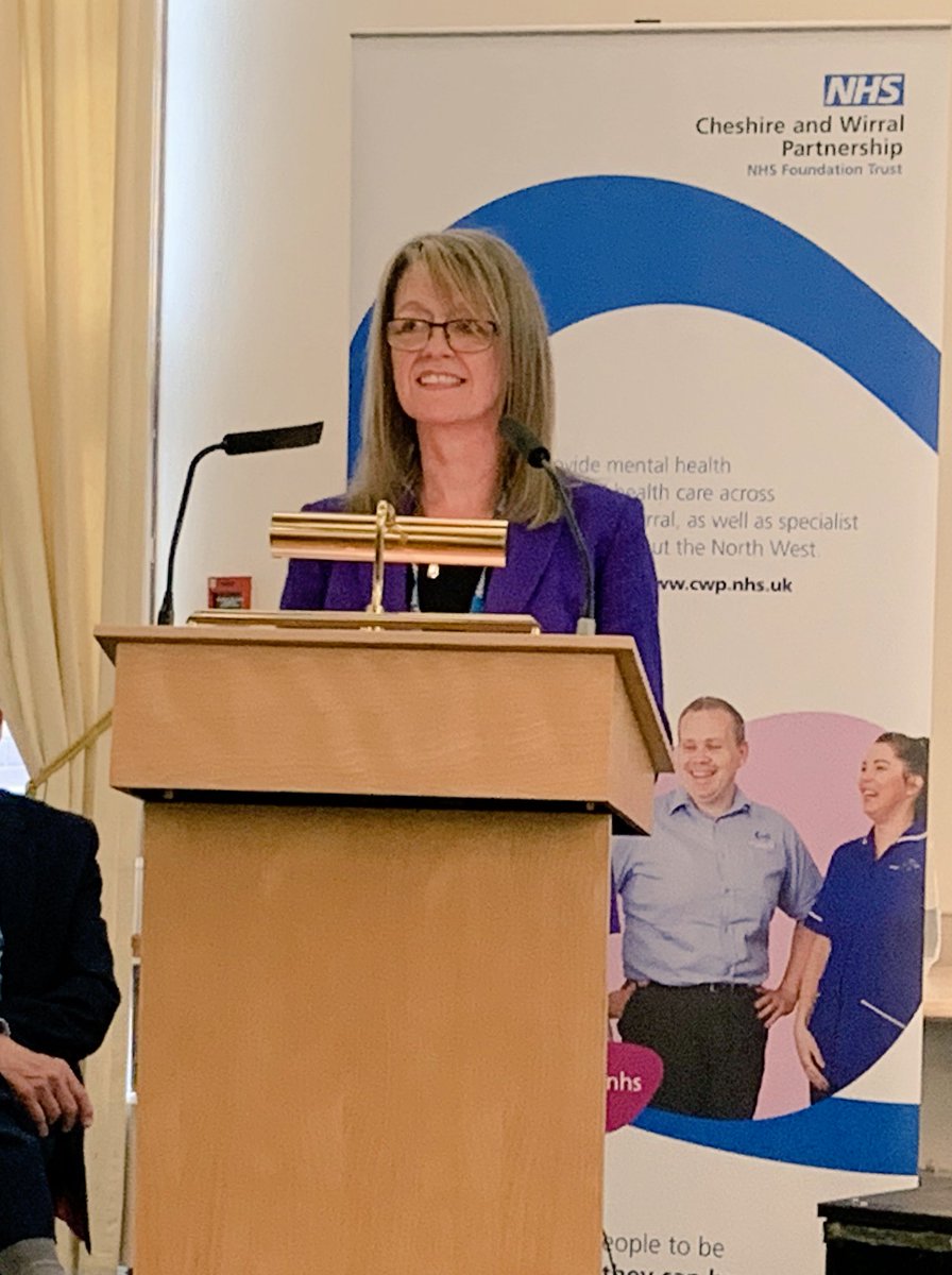 DaleMaskell's tweet photo. Great to hear Avril Devaney (Director of Nursing) introduce the work of Lived Experience Connectors at @cwpnhs #CWP2018 https://t.co/IwyCjs5BxT