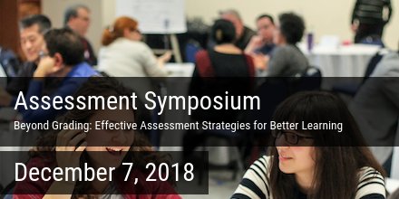 McGillTLS's tweet photo. We are excited to announce Beyond Grading - an Assessment Symposium on Dec 7, 2018. Open to all instructors @McGillU. Save the date!
https://t.co/zsvuyJ9EZQ #Assessment #TeachingStrategies #BeyondGrading #teaching #mcgill #highered https://t.co/NgHPBxWmuo