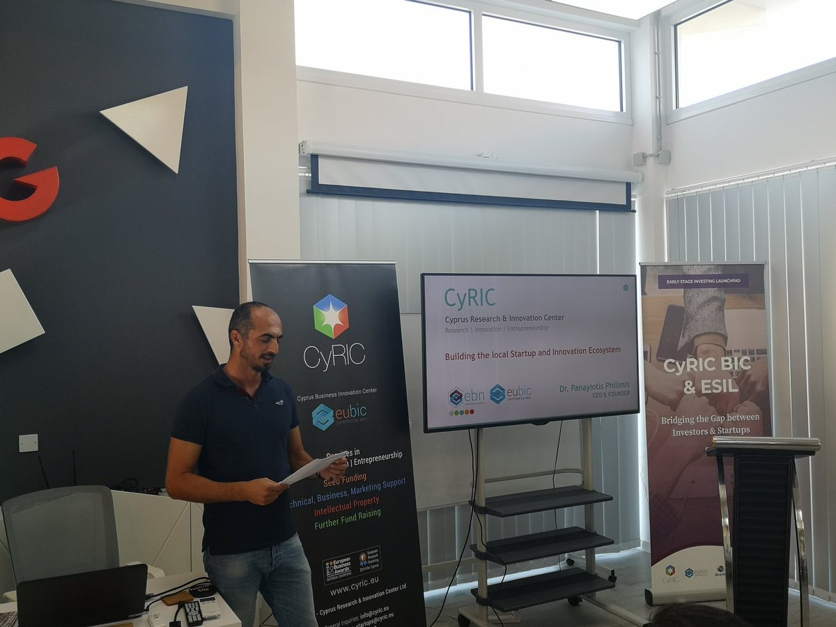 GravityIncbtr's tweet photo. @Cy_RIC kickoffs the @European_ESIL events in #Cyprus with the goal to bridge the gap between #angelinvesting and #startups.
@EUBIC #ESILinCyprus #Businessangels #Europe #accesstofinance #startupcyprus https://t.co/7yGWKvi4fn