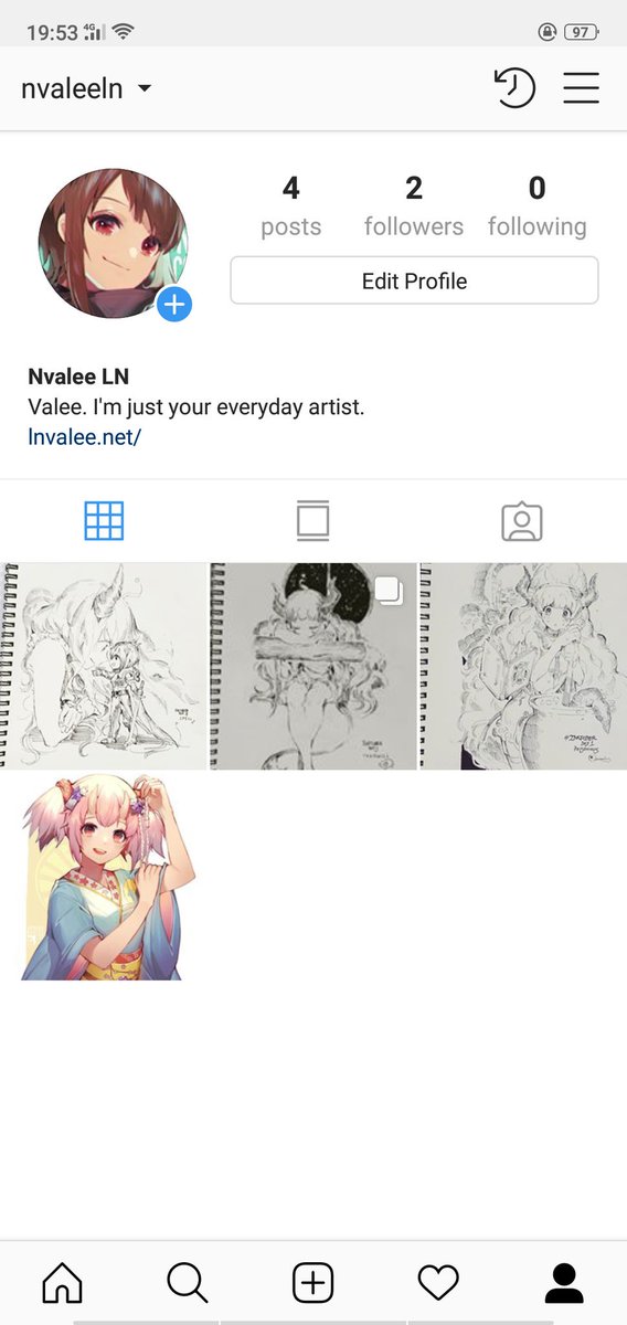 I'll be posting #Inktober daily at my IG from now on! But I'll make sure to update here once in a while~ :D