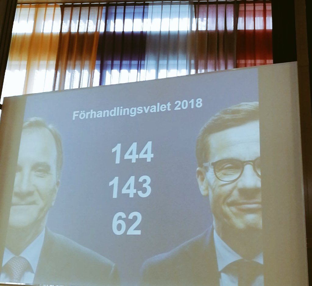 anamariadutceac's tweet photo. The Roundtable on the #Swedishelections at #SWEPSA is kicked off by @HenrikOscarsson. Should these be called The #Negotiation elections #svpol? https://t.co/nRDSmZGjD9