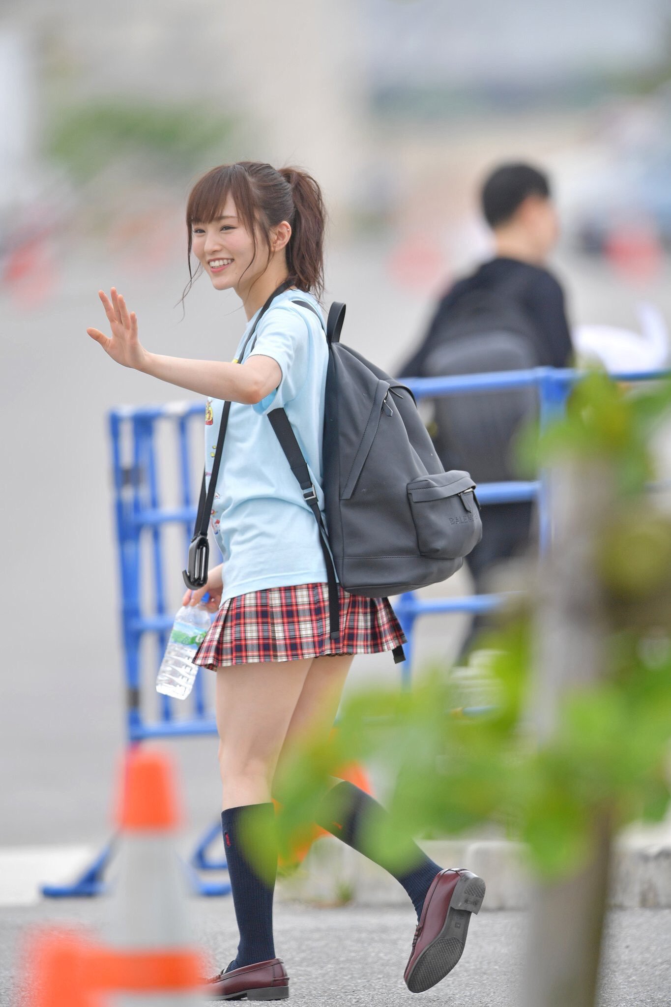 NMB48 山本彩 巾着付き個別ブランケット NMB48 山本彩 巾着付き