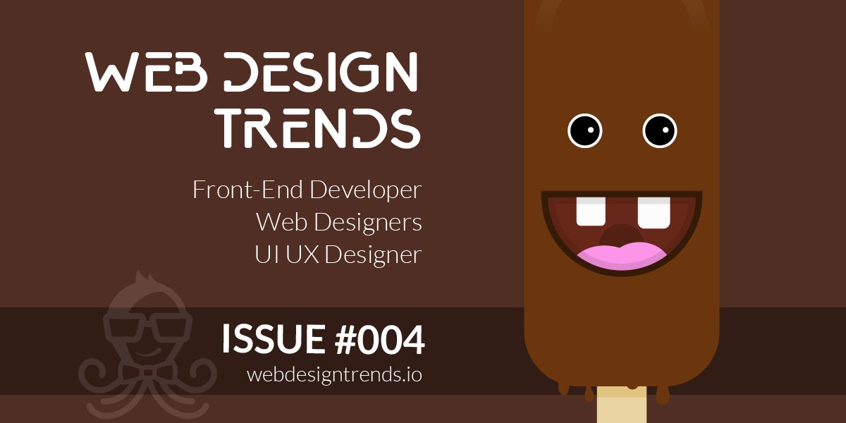 wd_trends's tweet photo. Web Design Trends Newsletter: Issue 4 | #WebDesignTrends #FrontEndWebDeveloper #FrontEndDeveloper  #WebDesigner #WebDesign #UxDesigner #uxui #uidesign #uxdesign | https://t.co/RHsBZxsHEW https://t.co/MrubvRO5Ku