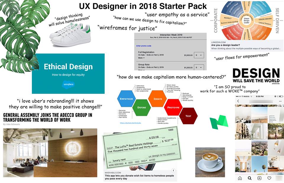 Design for change meme, author unknown. via #boringdystopia