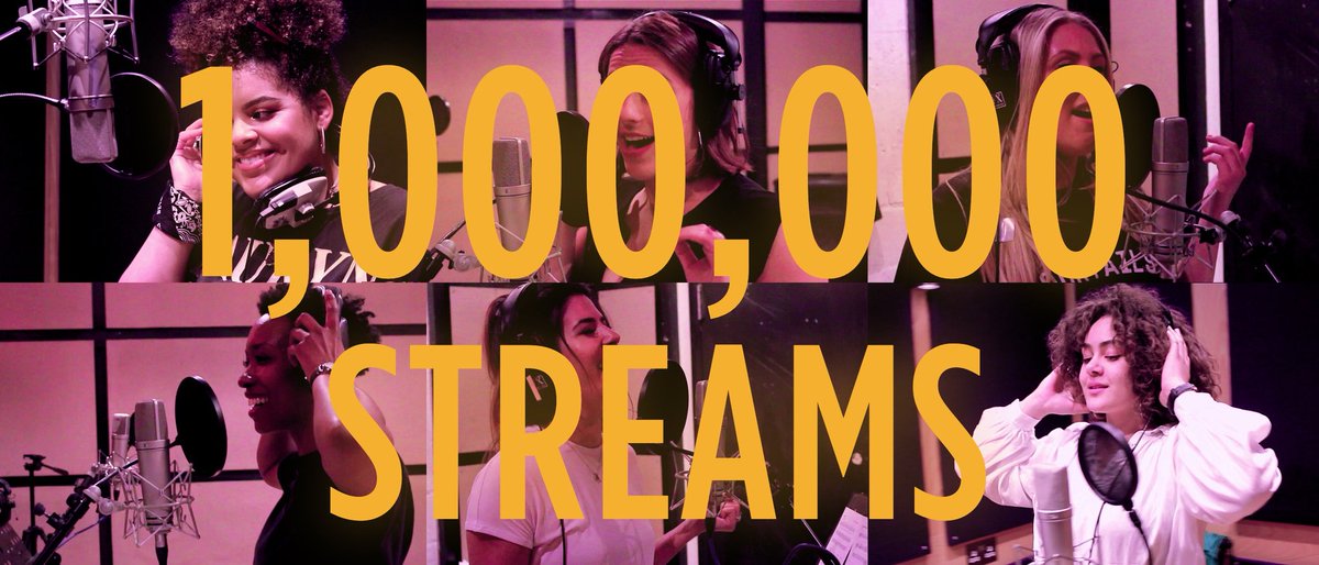 sixthemusical's tweet photo. The SIX album has had over 1,000,000 steams on @spotify and @itunes! 😆🎶
You Queens are the BEST! 👑💜 #queendom https://t.co/6KurtwMpek