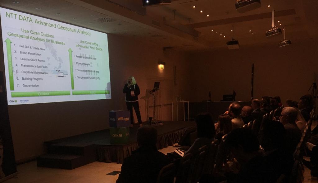 Qlik_ITA's tweet image. Le Advanced Geospatial #Analytics permettono di prendere decisioni ponderate e basate sui dati #datadriven. Come? Lo racconta ora @NTTDATA_IT al #DatRevTour