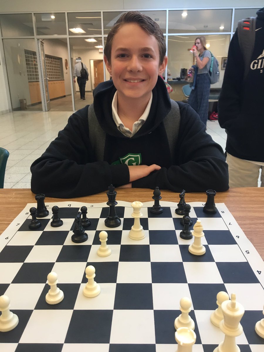 rogosich's tweet photo. My morning chess victims=points for educators. #cgspiritweek18 https://t.co/MK11U0IeAX