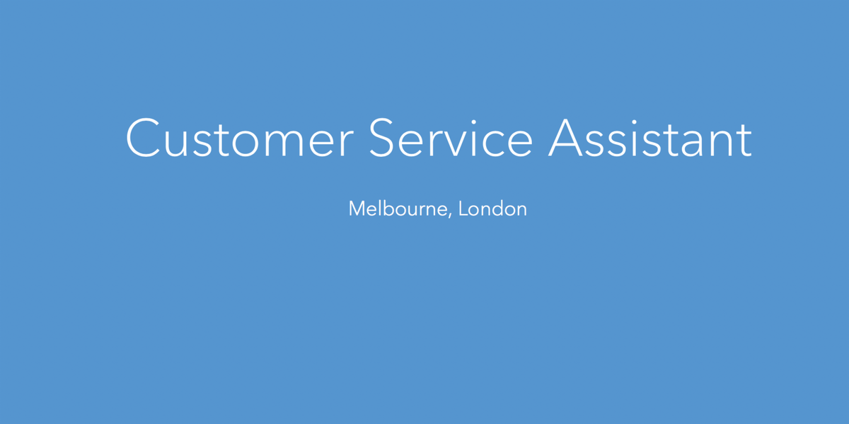 Clubspark's tweet photo. Are you passionate about delivering great #customerservice? Would you enjoy working in a sports focused environment?

Join us: https://t.co/pKtfK5tPjY https://t.co/cmooSziNP7