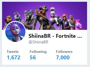 ShiinaBR - Fortnite Leaks on Twitter: "Thanks for 7,000 followers.