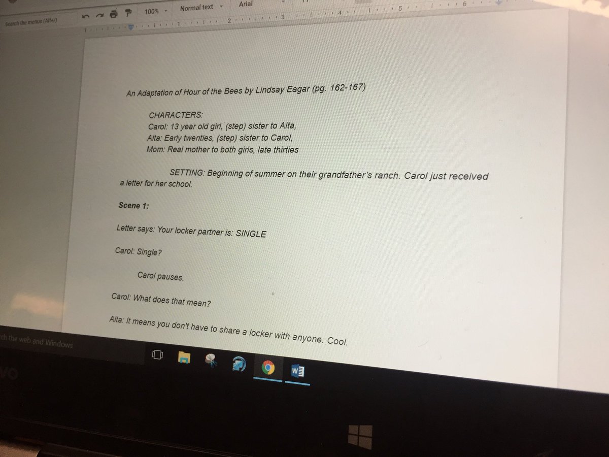 We are converting our novels to scripts in reading. There are many plays we would love to see! #wiltonctway #MiddlebrookWay #bringbookstolife