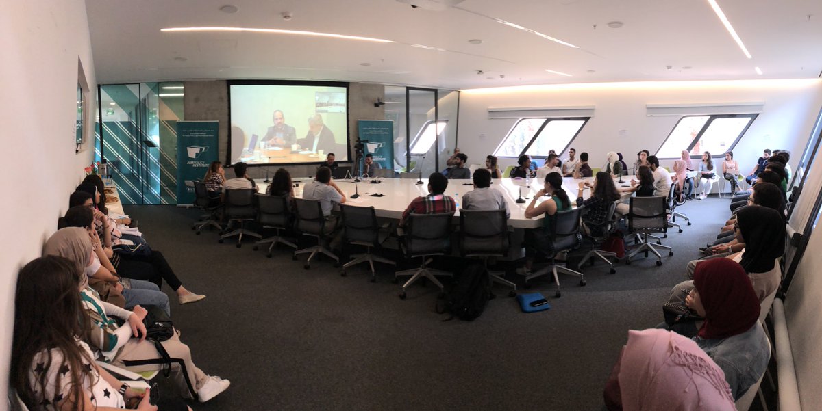 CCE_AUB's tweet photo. #HappeningNow: @RabihShibli live from @AUB_NYO sharing with audiences from #Beirut and #Newark @AUB_Lebanon’s role in integrating #DevelopmentalPlanning with #EngagedEducation https://t.co/QPjOZtMUGC