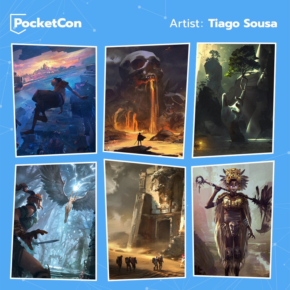 Tiago is a brazilian concept artist. He loves bringing fantasy ideas to life and he is always trying to mix real things with supernatural things or situations.  Tiago would be appreciative if you leave a feedback: bit.ly/2DH9r4I 
#digitalart #illustration #pocketcon