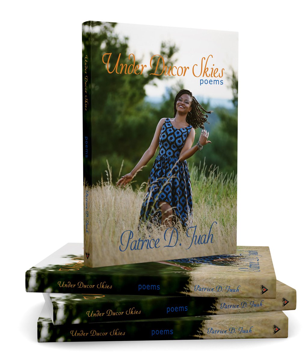 PatriceJuah's tweet photo. Excited to share my debut book of poems, UNDER DUCOR SKIES. All praises to God Almighty! Thanks to @ophie2020 and the @VillageTalesPub team. #UnderDucorSkies is available in paperback and e-book, and wherever books are sold. Order your copy on Amazon here: https://t.co/JysONCuhZO https://t.co/12bpHH8LH6