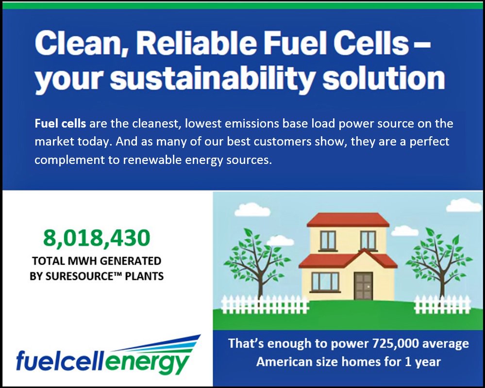 FuelCell Energy on Twitter "Fuelcells manufactured by FuelCell Energy help companies and