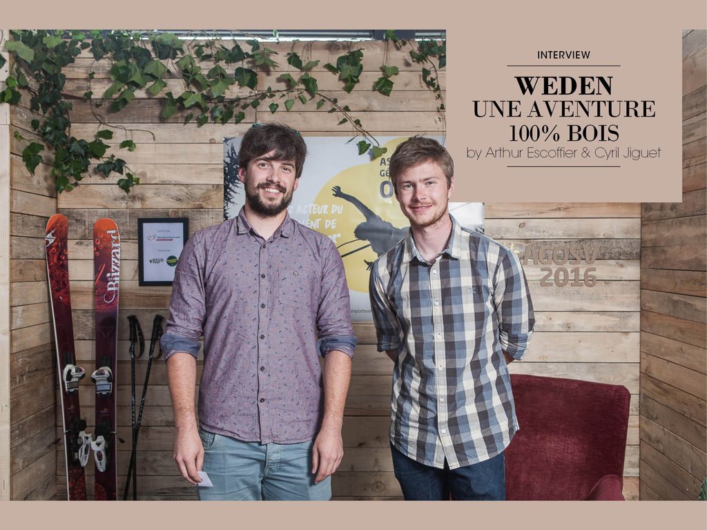 Ce mois-ci, Kozy-Mag vous emmène à la rencontre de deux #designers, Arthur Escoffier et Cyril Jiguet, passionnés de glisse qui avaient en tête de fabriquer un masque de ski en #bois ! Depuis, ils ont créé l'#entreprise Weden.
Interview exclusive sur : kozy-mag.fr/weden-une-aven…