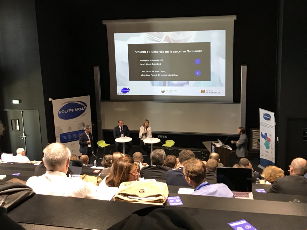 Polepharma's tweet photo. Lancement des assises @Polepharma de l’innovation en Normandie #oncologie #chimie #biotesting #microbiote #assisespolepharma https://t.co/F2fobHxuRV