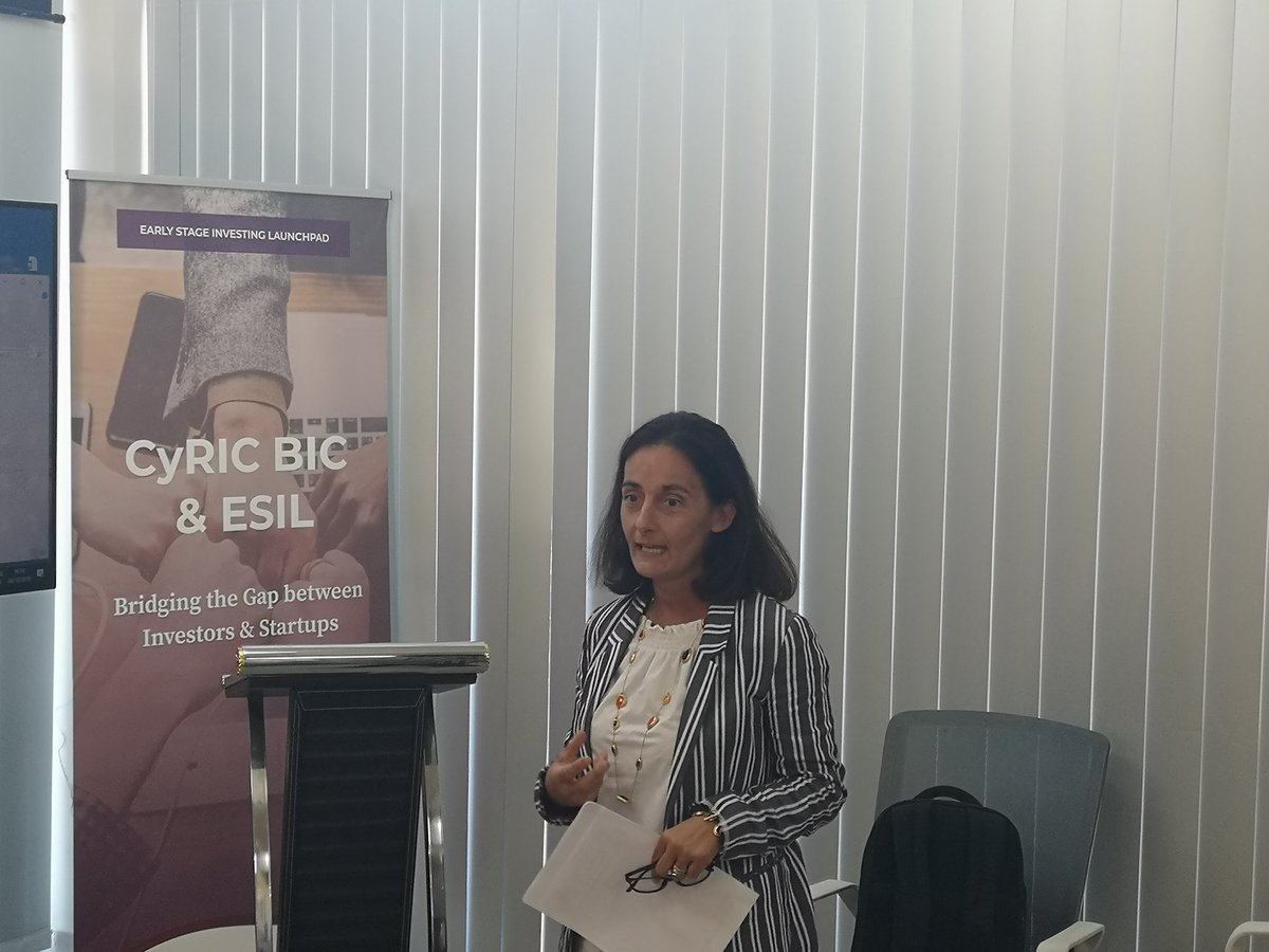 GravityIncbtr's tweet photo. Francesca Natali, owner of @meta_group and @european_esil representative, presents the scope of the ESIL initiative and shared vision of the project outcomes 
@EUBIC #ESILinCyprus #Businessangels #Europe #accesstofinance #startupcyprus #investing #investment #disruptcyprus https://t.co/d2yP5ZO1YV