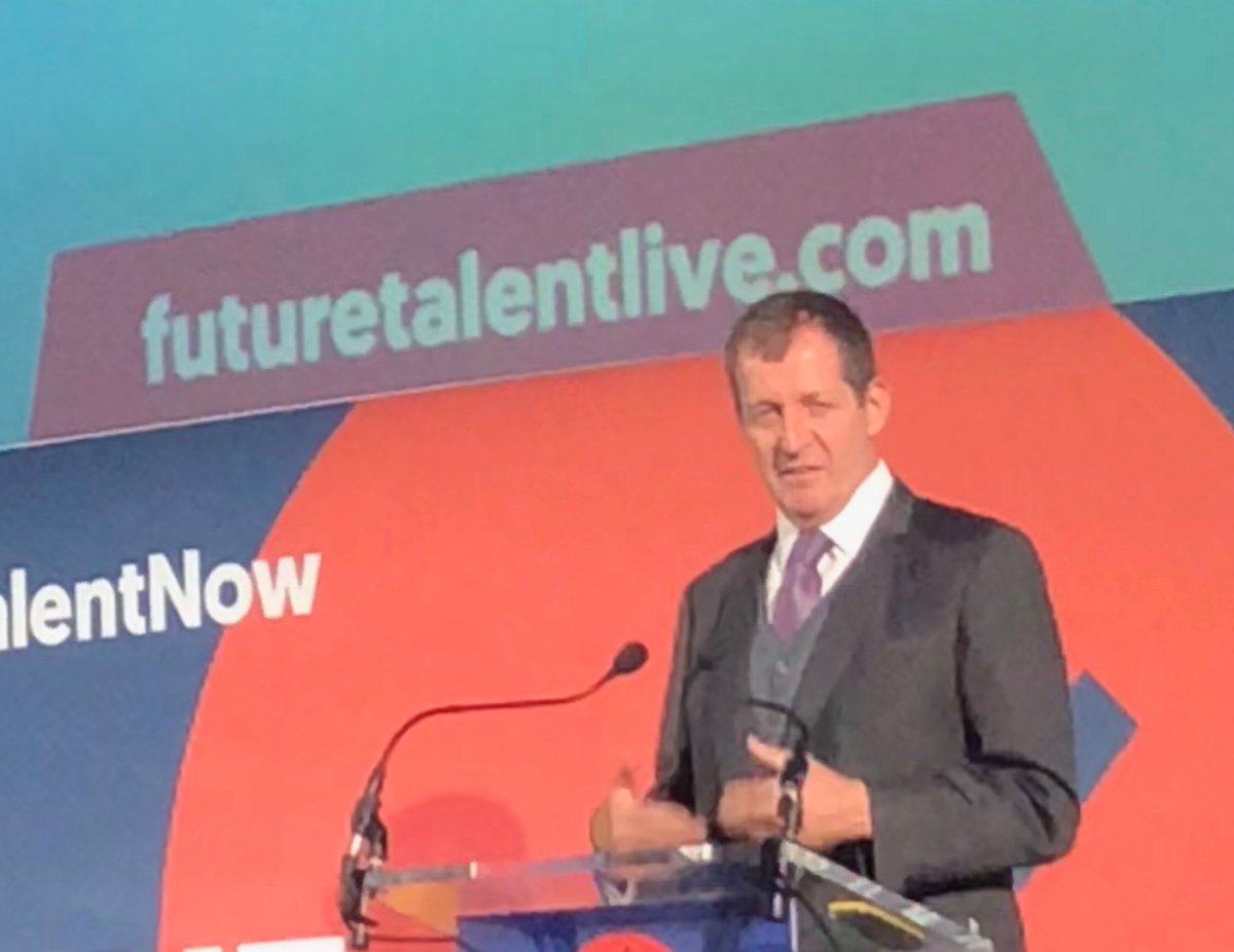 claudia_harris's tweet image. Alastair Campbell talking with candour about mental illness at #FutureTalentLIVE