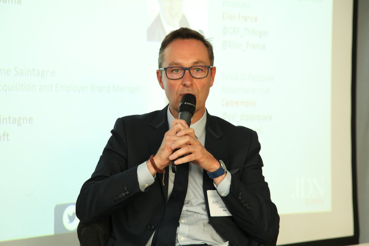JDN Events (@jdnevents) on Twitter photo “Nous avons utilisé un #chatbot dans le cadre de notre stratégie de #MarqueEmployeur”
<a href="/CRF_ThRoger/">Thierry Roger</a> @Elior_France #millenials #JDNRH “Nous avons utilisé un #chatbot dans le cadre de notre stratégie de #MarqueEmployeur”
<a href="/CRF_ThRoger/">Thierry Roger</a> @Elior_France #millenials #JDNRH