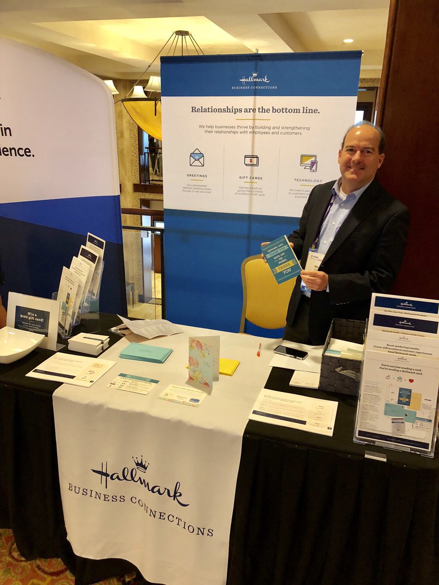 CXPA_Assoc's tweet photo. TBT to the 2018 Insight Exchange and our sponsor exhibit from @HallmarkB2B! If you're going to CXPA's Customer Spark in Dallas on October 24, be sure to look for their exhibit, stop, and say hello! See you there! #CSpark2018 https://t.co/6cdzgp47qG