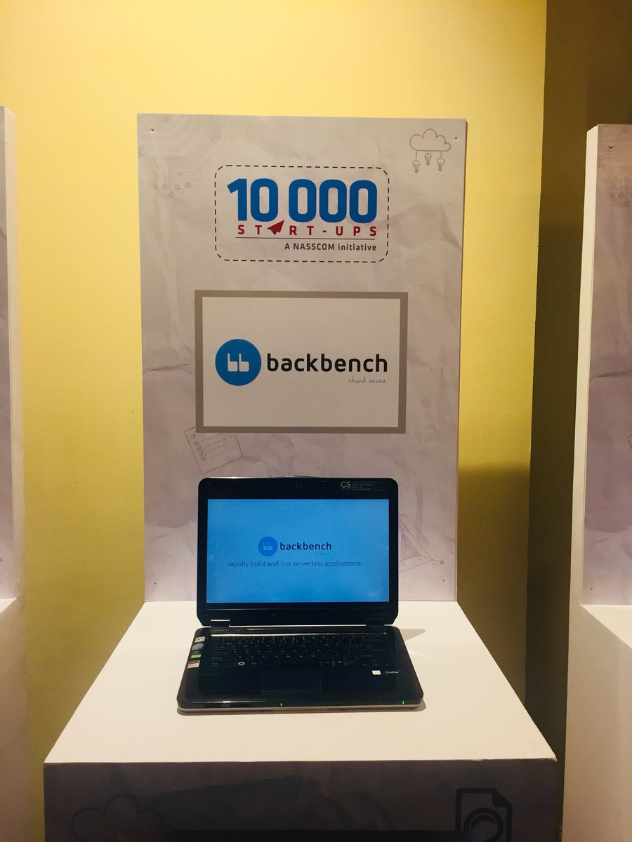 backbenchHQ's tweet photo. Come say Hi to @backbenchHQ team at #BPMSummit @nasscom @NASSCOMStartUps #Backbench #Serverless https://t.co/8zhkyQsjDj