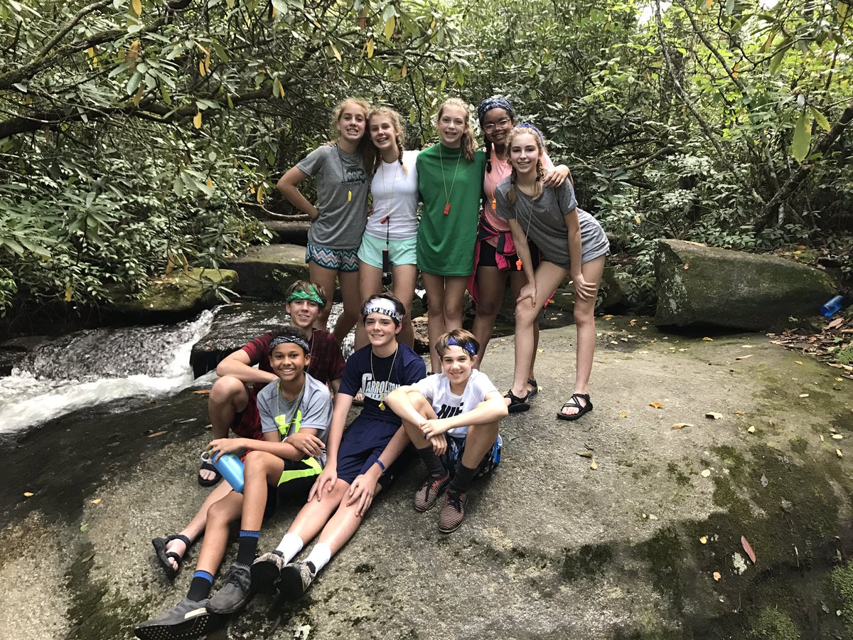 TrescaJulie's tweet photo. We had a great week in the woods with the Blue Blazers and couldn't be prouder of them. Gentle, Generous, Truthful, Kind, and Brave! And we can't forget their Wildlife Chill. #TrinityExplores #Kanuga2018 https://t.co/NZwaaeQdRE