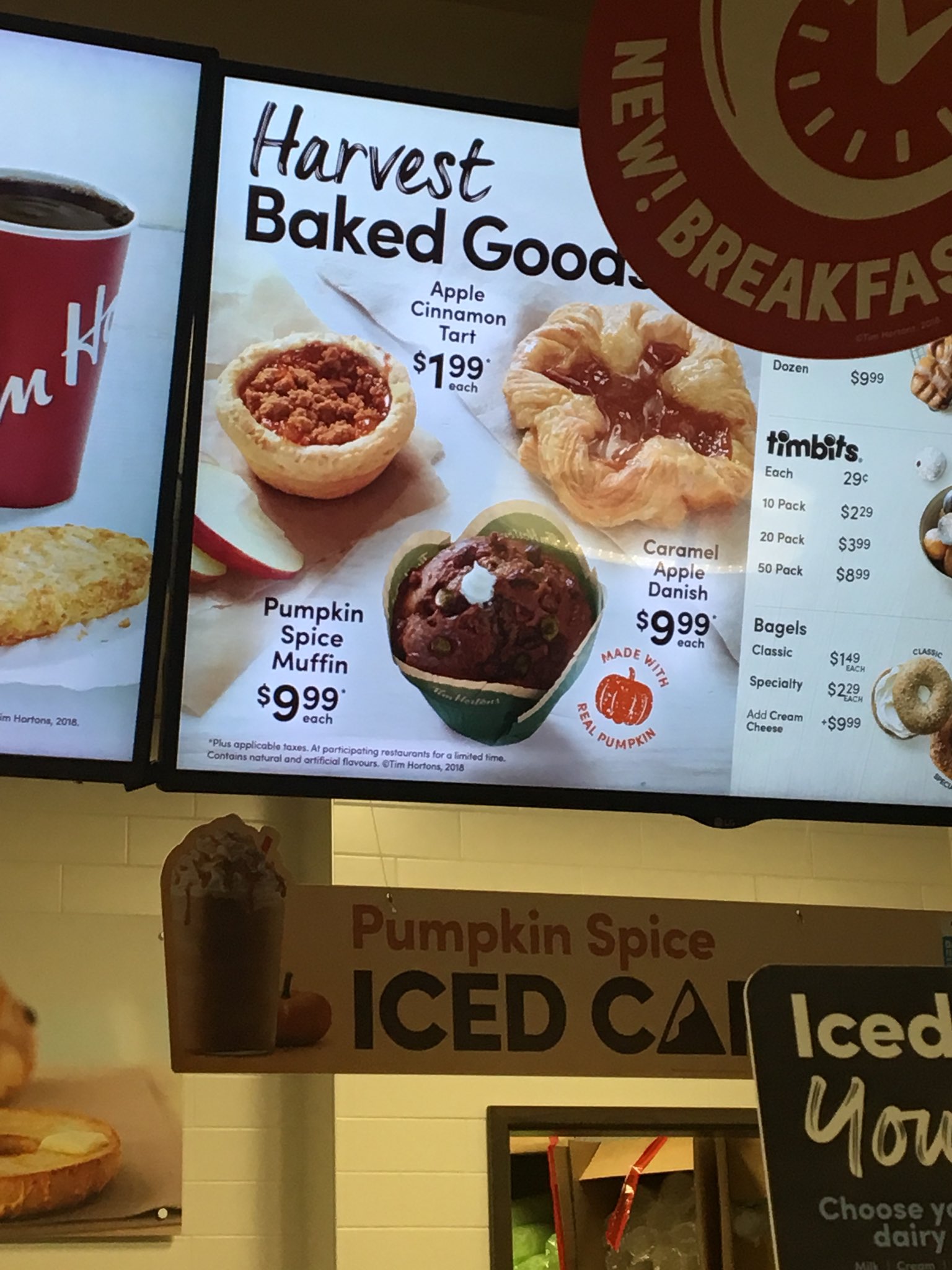 Jessica on Twitter: price increase much? 😂 sign needs some attention, or I need a raise so I can afford cream cheese and a muffin! https://t.co/Qlj6ZEISA4" / Twitter