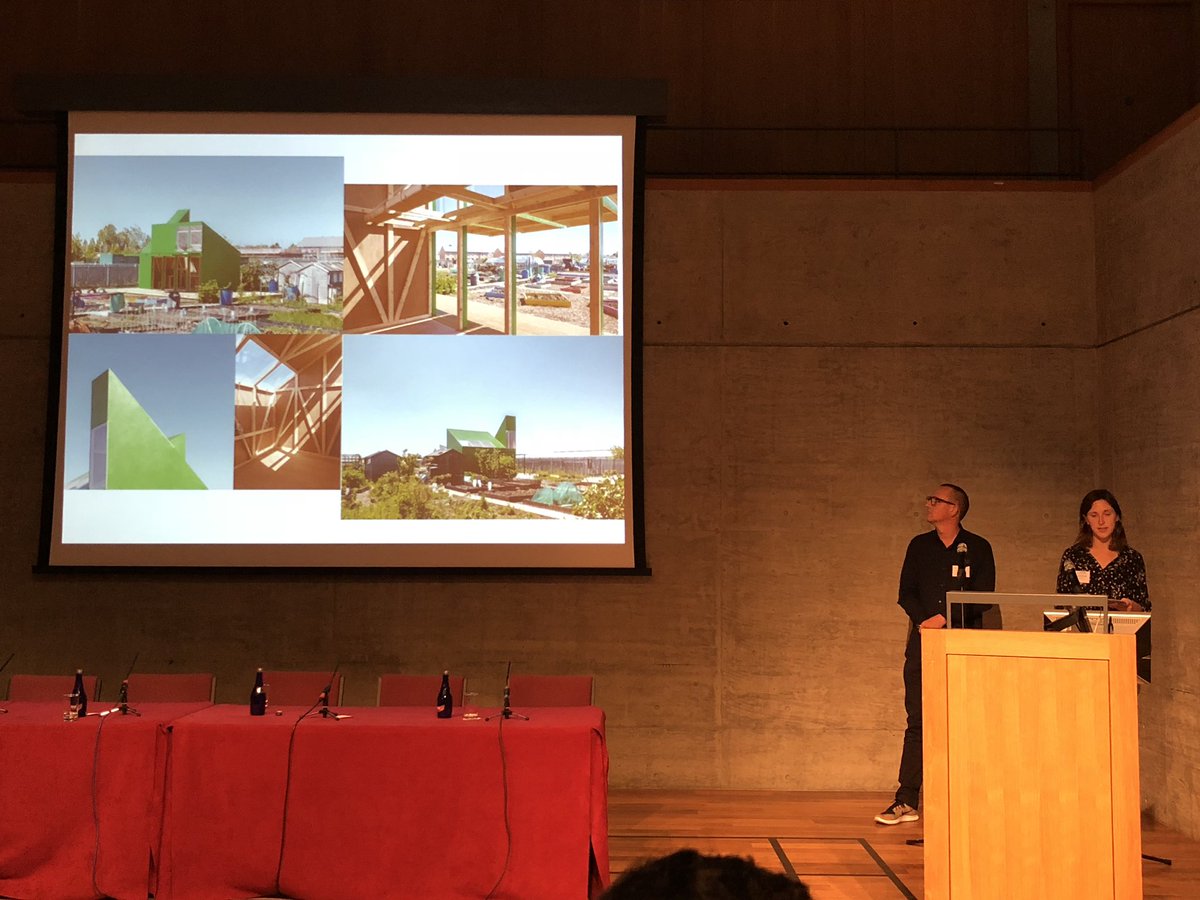 tfoggin's tweet photo. The #SocialValue #PechKucha starts with an inspiring project from @MattFionaBUILD - a wonderful project engaging pupils in a community project https://t.co/Cwd1gI1Lec