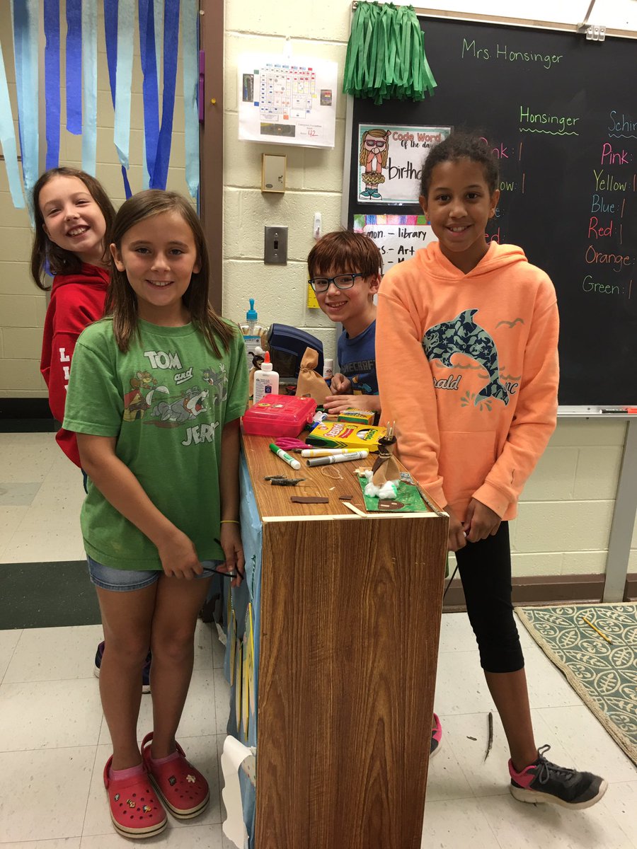 KarynAndersen's tweet photo. More Native American Shelters created by 4th grade! @CloverHillES @HonsingerMacy #oneccps https://t.co/btYvt4vW77