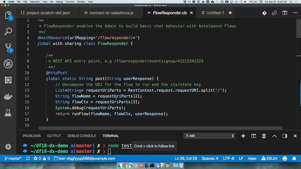 danieljpeter's tweet image. Super Session: #SalesforceDX

@vonbytes @andyinthecloud @WadeWegner 

🎥 youtu.be/AkkyKBfLQr8