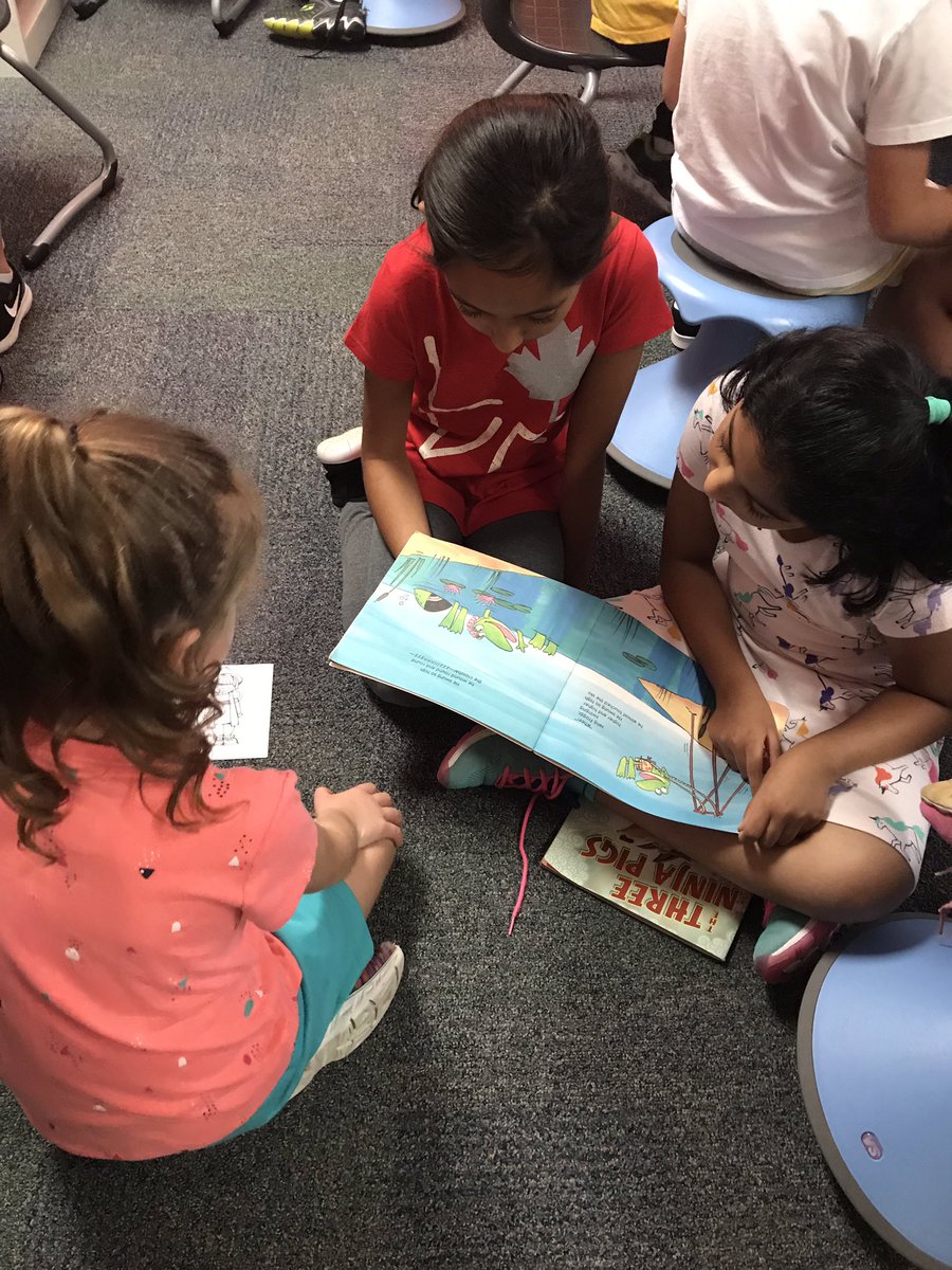 AspenEibertDCE's tweet photo. We love when our buddy class comes to visit! @lamarday14 @DCEtrailblazers #CISDCOVERSTORY #cisdkinder https://t.co/oJb3SQRcTm