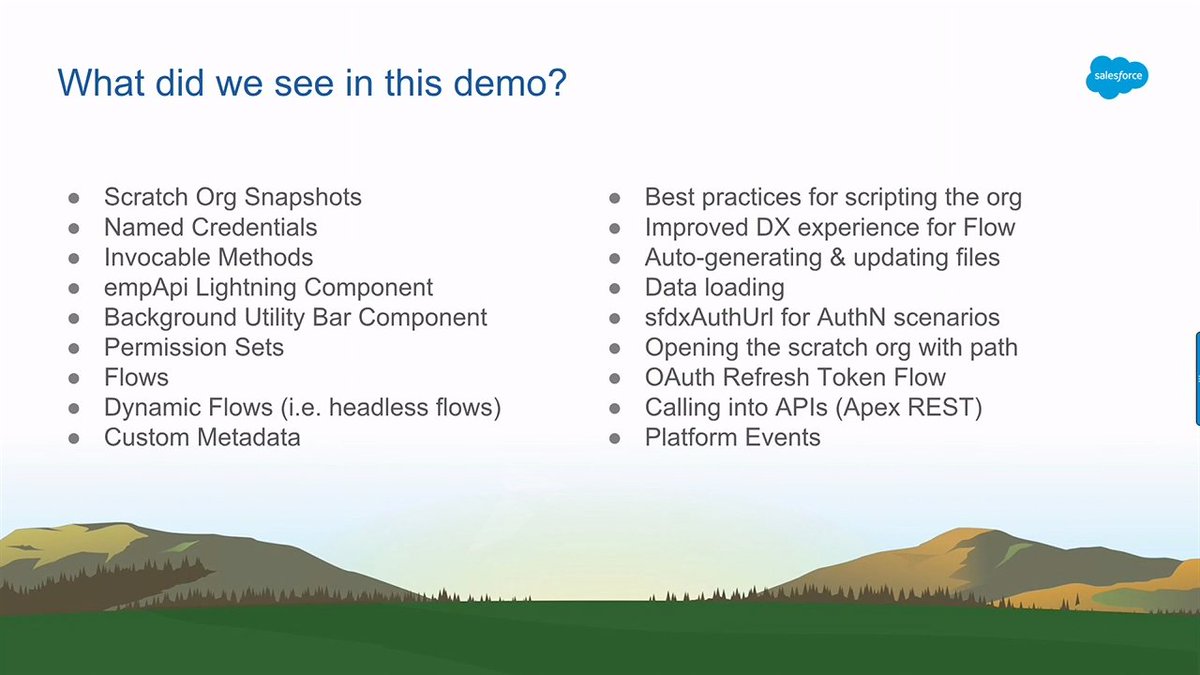 danieljpeter's tweet image. Super Session: #SalesforceDX

@vonbytes @andyinthecloud @WadeWegner 

🎥 youtu.be/AkkyKBfLQr8