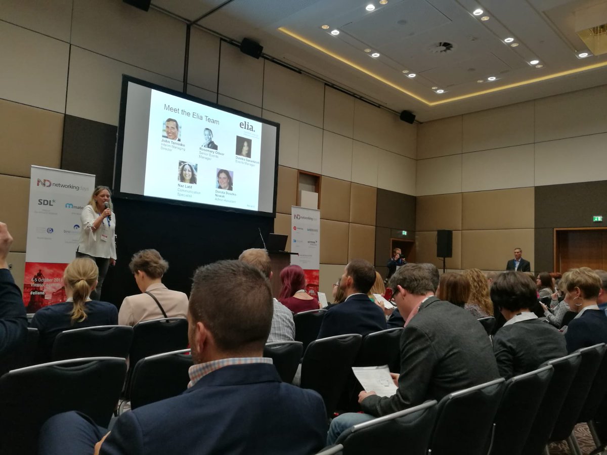 TulkaNow's tweet photo. We'll be presenting this Friday at ELIA's (European Language Industry Association) Networking Days -event in Vienna, so if you're around come over and listen, and more importantly share your thoughts with us!  #eliand #túlka #futureofinterpreting #mobileinterpreting #exctingtimes https://t.co/O60IC6qz9E