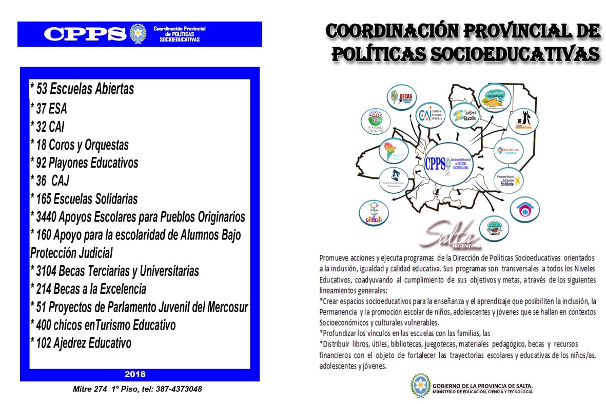 #CPPS #Salta trabaja por una sociedad mejor donde niños, niñas y jóvenes sean protagonistas  .<a href="/UrtubeyJM/">Juan Manuel Urtubey</a> .<a href="/aniberruezo/">analia berruezo</a> .<a href="/larubita70/">Rubita Bijou</a>
