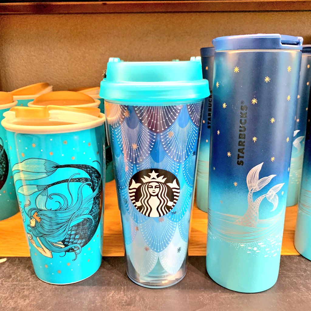 LifeDisneyWorld's tweet photo. The nearby @StarbucksAu here in #Sydney has captured my heart with their mermaid mugs &amp; tumblers.🧜‍♀️ And, of course, the cute bunny.🐰 It all wants to come back to Orlando with me!😍 Guess I need to buy another suitcase.😄 #buyallthecute #travel #australia https://t.co/l1LnqTUFCi