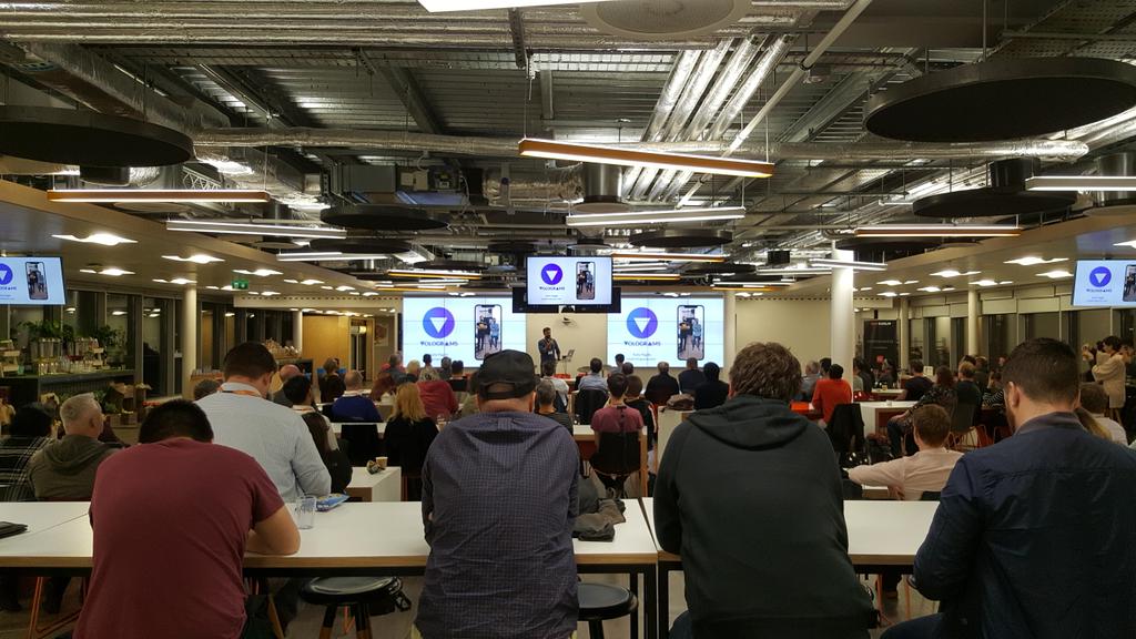 keytofill's tweet photo. .@rafamolone and @volograms team from @VSENSE_TCD presenting at @3Dcamp #IrishVR meetup https://t.co/M8yKq6NrzD